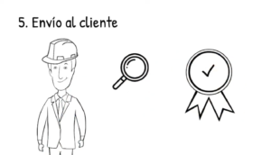envío al cliente
