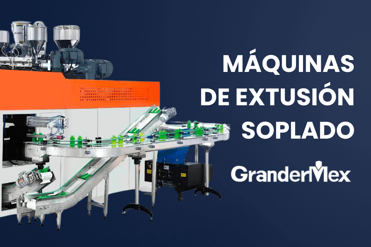 máquinas de extrusión soplado